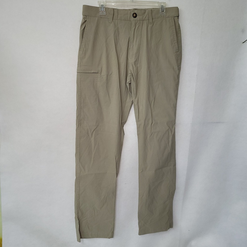 UNIONBAY Tech Classic Fit Stretch Cargo Pants Khaki Mens 32x34‎ Traveler City